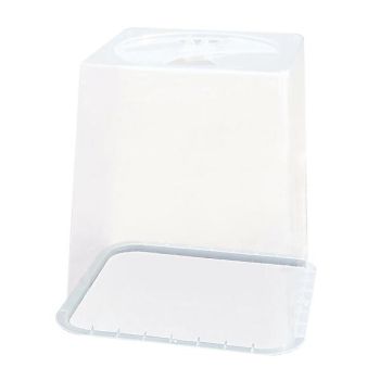 CLOCHE CARRÉE en PLASTIQUE TRANSPARENT 2