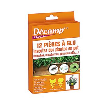 PIÈGE à GLU PLANTES en POT