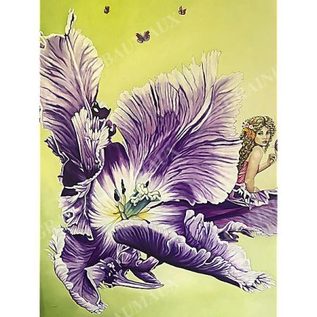 TULIPE perroquet BLUE PARROT