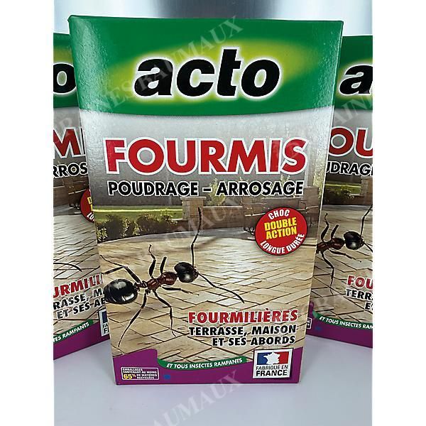 FOURMIS POUDRAGE et ARROSAGE