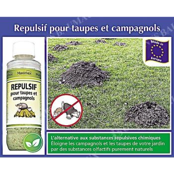 RÉPULSIF TAUPES et CAMPAGNOLS