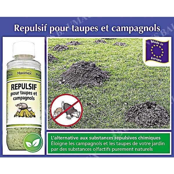 RÉPULSIF TAUPES et CAMPAGNOLS
