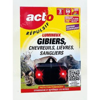 RÉPULSIF LUMINEUX GIBIERS