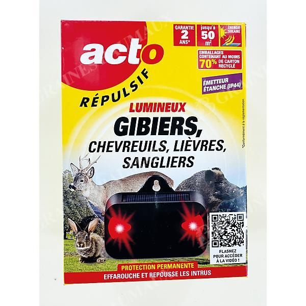 RÉPULSIF LUMINEUX GIBIERS