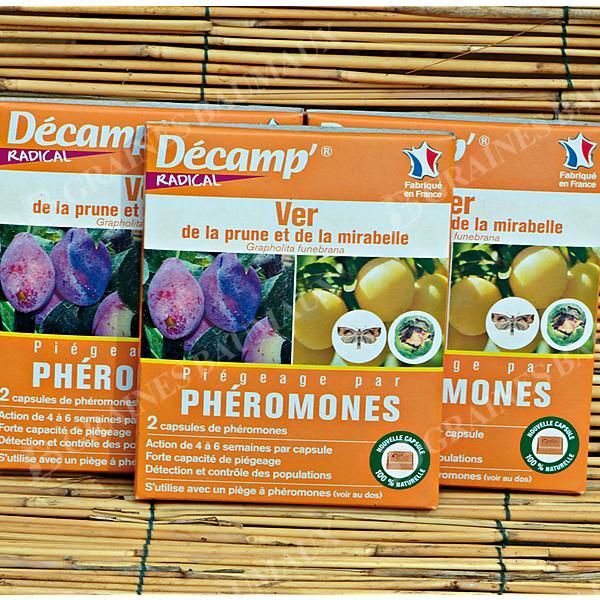 PHÉROMONE contre le VER de la PRUNE, MIRABELLE,...