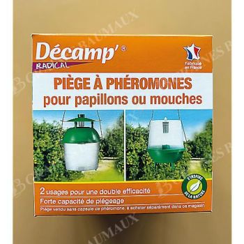 PIÈGE à PHÉROMONE MIXTE pour PAPILLONS ou MOUCHES