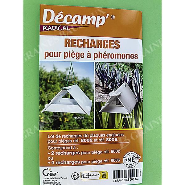 2 RECHARGES pour PIÈGES à PHÉROMONE