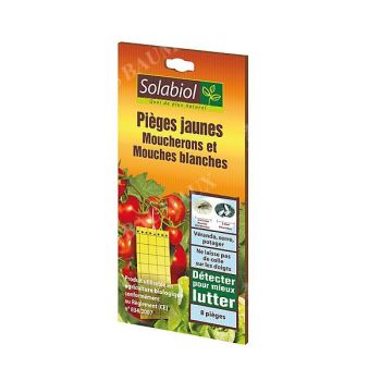 PIÈGES JAUNES AUTOCOLLANTS