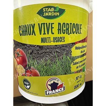 CHAUX VIVE AGRICOLE en GRANULÉS