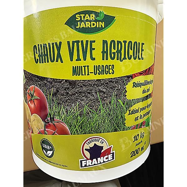 CHAUX VIVE AGRICOLE en GRANULÉS