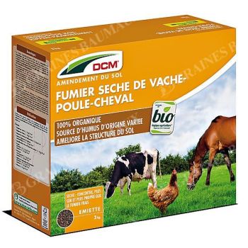 FUMIER de VACHE-POULE-CHEVAL