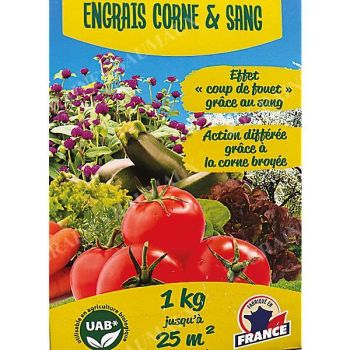 ENGRAIS azoté CORNE + SANG