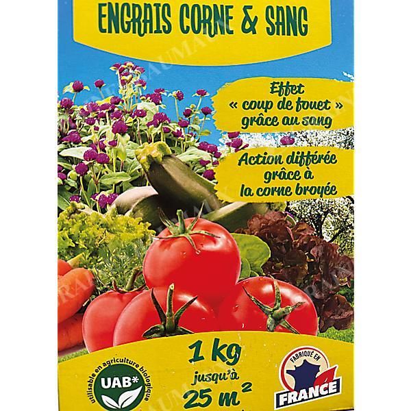 ENGRAIS azoté CORNE + SANG