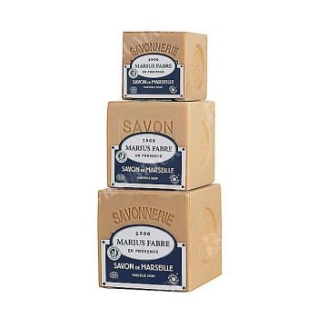 SAVON de MARSEILLE pour le LINGE CUBE de 400 g. 2