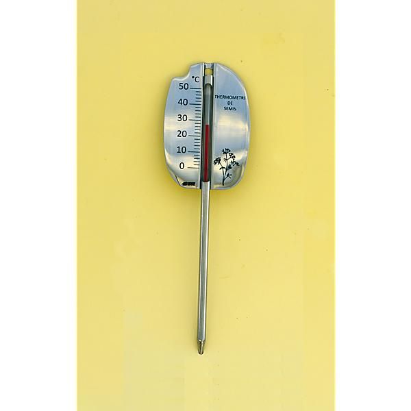 Thermomètre Mini-maxi Vertical - Graines Baumaux