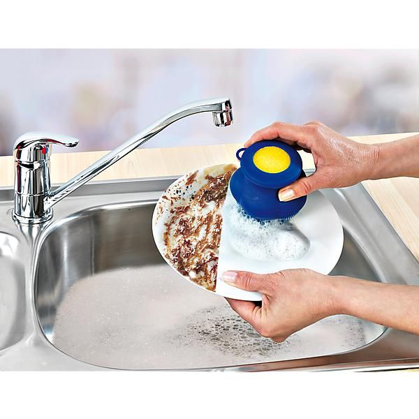 BROSSE VAISSELLE FLEUR