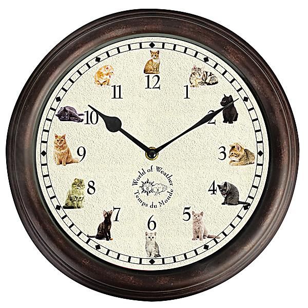 HORLOGE MURALE CHATS