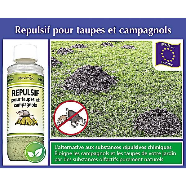 RÉPULSIF TAUPES et CAMPAGNOLS