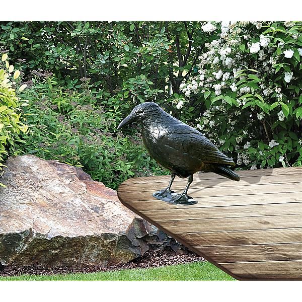 FAUX CORBEAU en PLASTIQUE