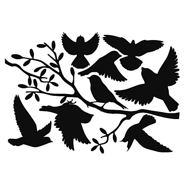 AUTOCOLLANTS OISEAUX