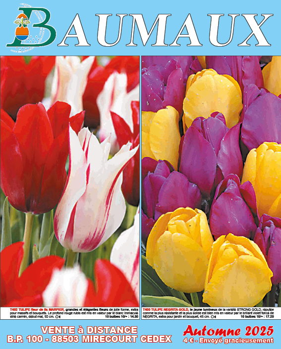 Couverture du catalogue Printemps 2025